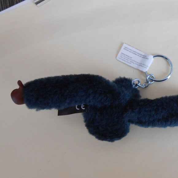 Kipling Monkey Keychain Keyring; Dark Blue green, - Picture 6 of 8